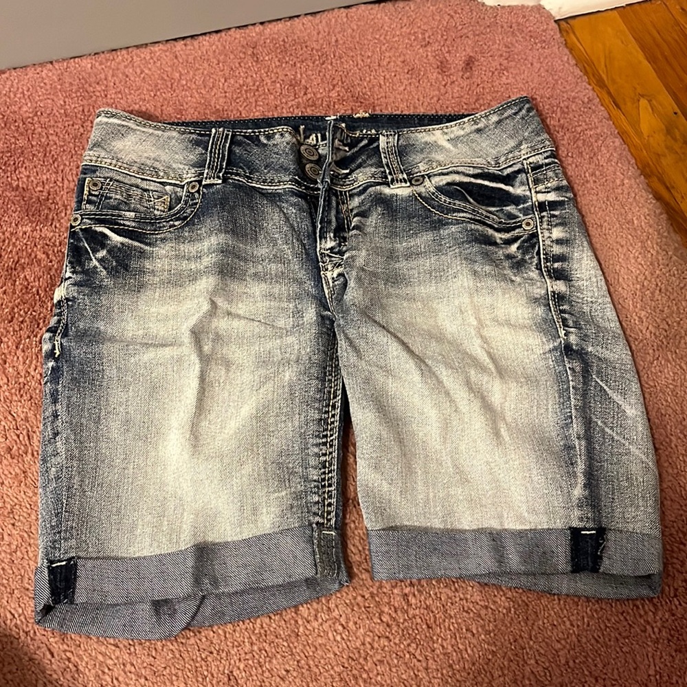Longer Jean Shorts